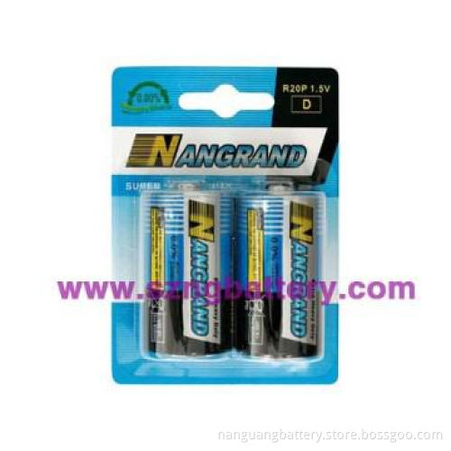 Battery zinc carbon R20/UM1/D